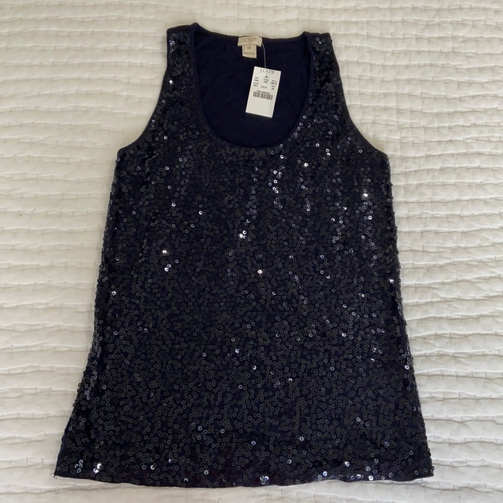 J. Crew Sequin Top